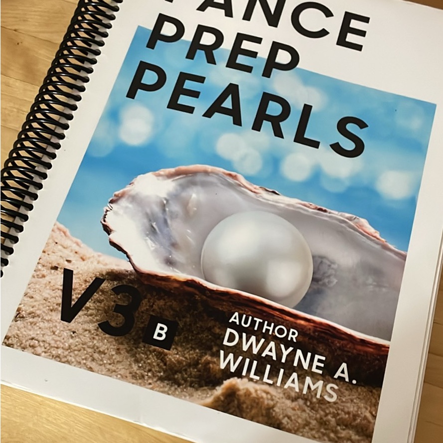 Pance Prep Pearls V3 Version A & B By Dwayne A Williams.